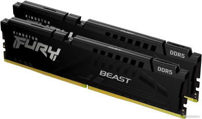 Оперативная память Kingston FURY Beast 2x32ГБ DDR5 6000 МГц KF560C30BBEK2-64 