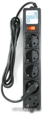 Сетевой фильтр Power Cube SPG-B-6-BLACK(ОТКР) 