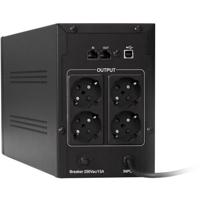 Источник бесперебойного питания ExeGate SpecialPro Smart LLB-2000.LCD.AVR.EURO.RJ.USB 
