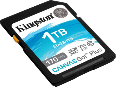 Карта памяти Kingston Canvas Go! Plus SDXC 1TB 