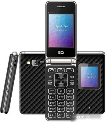 Смартфон BQ-Mobile BQ-2446 Dream Duo (черный) 
