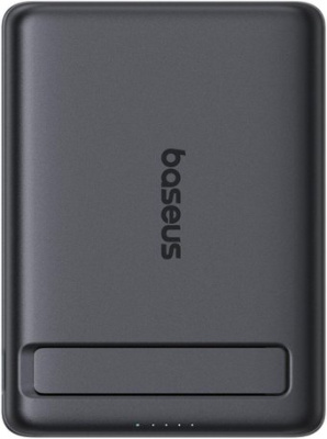 Внешний аккумулятор Baseus PicoGo AM31 Mini Magnetic Power Bank with Stand 20W 5000mAh (черный)