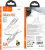 Кабель Hoco U133 USB Type-A - USB Type-C (1.2 м, серый) 