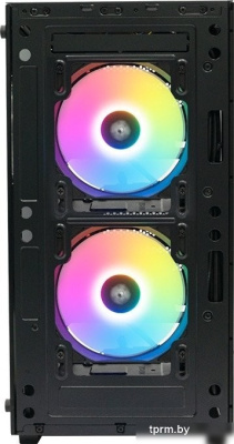 Корпус XASTRA A306M 3FRGB (черный) 