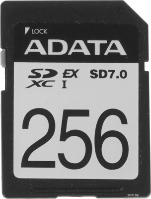 ADATA Premier Extreme SDXC SD 7.0 256GB ASD256GEX3L1-C 