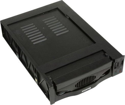 Бокс для жесткого диска AgeStar SR3P-SW-1F Black 