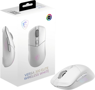 Игровая мышь MSI Versa 300 Elite Wireless (белый) 