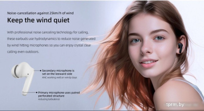 Наушники QCY T13 ANC 2 (белый) 