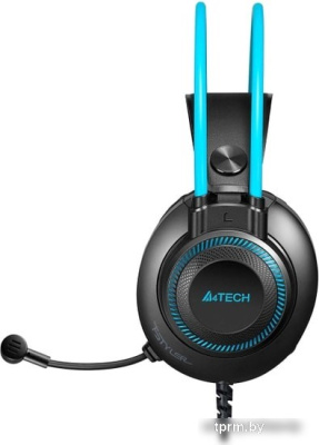 Наушники A4Tech Fstyler FH200U (серый/голубой) 