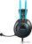 Наушники A4Tech Fstyler FH200U (серый/голубой) Наушники A4Tech Fstyler FH200U (серый/голубой)