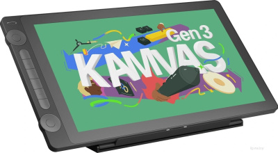 Huion Kamvas 16 Gen 3 GS1563 (черный) 
