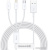 Кабель Baseus Superior Series Fast Charging USB Type-A - USB Type-C/microUSB/Lightning (1 м, белый) Кабель Baseus Superior Series Fast Charging USB Type-A - USB Type-C/microUSB/Lightning (1 м, белый)