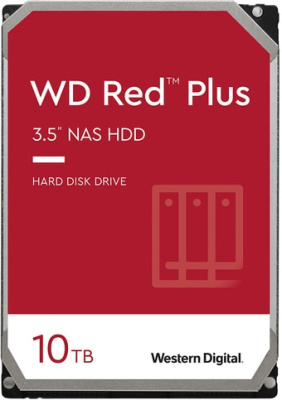 Жесткий диск WD Red Plus 10TB WD101EFBX 