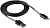 Кабель Walker C720 USB Type-A - USB Type-С (1 м, черный) 