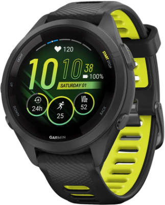 Garmin Forerunner 265S (черный/желтый) 