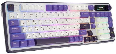 Клавиатура Royal Kludge RK-S98 RGB Blackberry (RK Brown) 