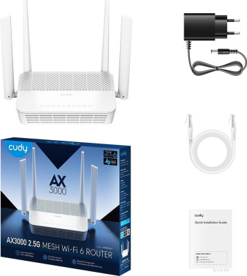 Wi-Fi роутер Cudy WR3000H 1.0 