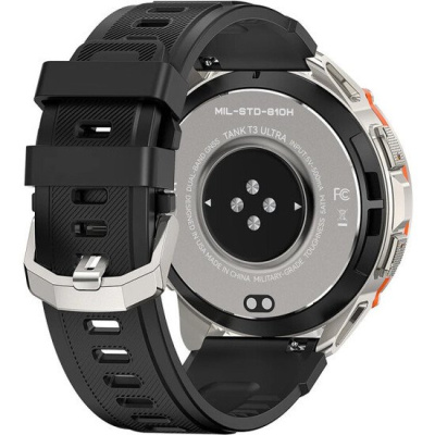 Умные часы Kospet Tank T3 Ultra (серебристый) 
