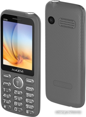 Мобильный телефон Maxvi K15n (серый) 