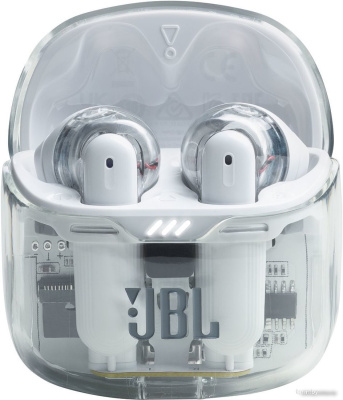 Наушники JBL Tune Flex Ghost (белый) 