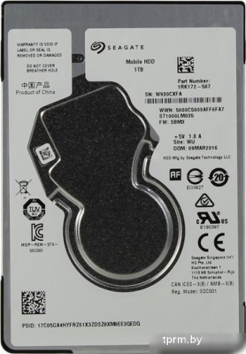 Жесткий диск Seagate Mobile HDD 1TB [ST1000LM035] 