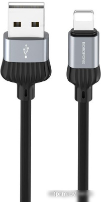 Кабель Borofone BX28 Ligthtning 1 м (серый) 