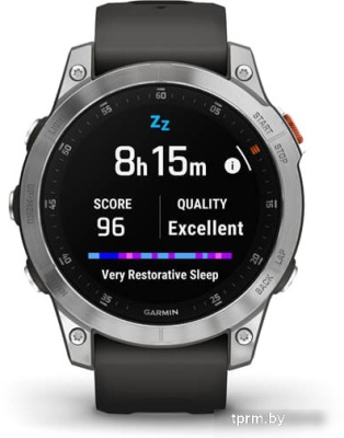 Умные часы Garmin Epix Gen 2 (cланцевая сталь/черный) 