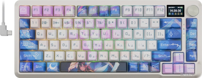 Redragon Flekact Pro (белый/сиреневый/синий) 