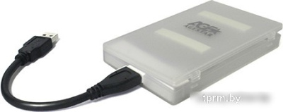 Бокс для жесткого диска AgeStar SUBCP1 White 