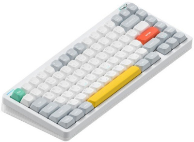 Клавиатура NuPhy Halo75 V2 Ionic White (Raspberry Switch)