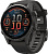 Garmin Fenix 8 Sapphire 43мм (титановый угольно-черный DLC, пепельно-серый ремешок) 