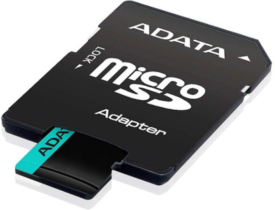 Карта памяти A-Data Premier Pro AUSDX256GUI3V30SA2-RA1 microSDXC 256GB (с адаптером) 