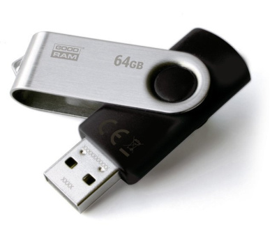 USB Flash GOODRAM UTS2 64GB (черный) [UTS2-0640K0R11] 