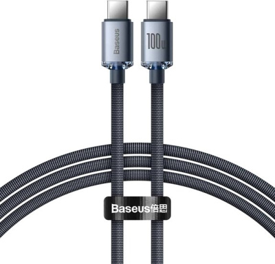 Кабель Baseus CAJY000601 USB Type-A - USB Type-C (1.2 м, черный) 