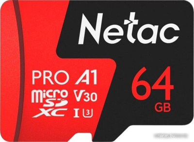 Карта памяти Netac P500 Extreme Pro 64GB NT02P500PRO-064G-S 