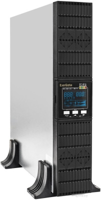 Источник бесперебойного питания ExeGate PowerExpert ULS-1000.LCD.AVR.C13.USB.RS232.SNMP.2U 