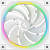 DeepCool FL14R WH R-FL14R-WHAPN1-G 