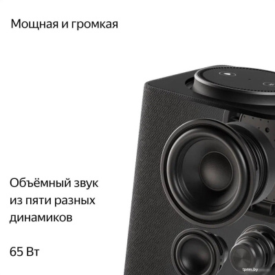 Яндекс Станция Макс (с хабом умного дома Zigbee, графит) 