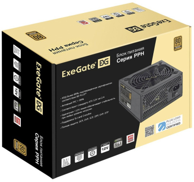 ExeGate 1000PPH 80 Plus Bronze EX292157RUS-S 