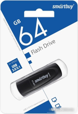 SmartBuy Scout 3.0 64GB (черный) 