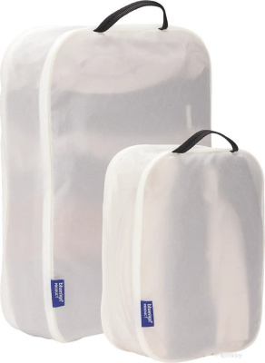 Thule Packing Cube Set (S+M) с сеткой 3205577 TPCS204W (белый) 