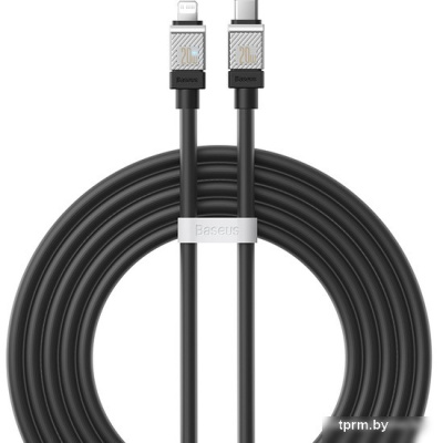 Кабель Baseus CoolPlay Series USB Type-C - Lightning (2 м, черный) 