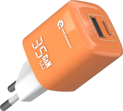 Atomic Crystal G351 GAN 35W USB Type-C (оранжевый) 