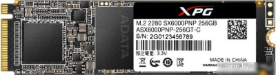 SSD A-Data XPG SX6000 Pro 256GB ASX6000PNP-256GT-C 