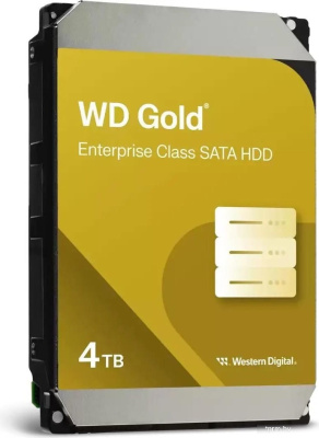 Жесткий диск WD Gold 4TB WD4004FRYZ 