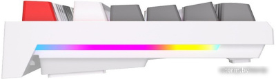 Клавиатура Royal Kludge RK-R87 RGB (белый, RK Brown) 