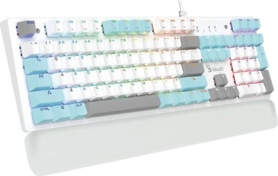 Клавиатура A4Tech Bloody S515R (белый, Bloody BLMS Red) 