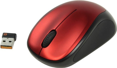 Logitech M235 Wireless Mouse (красный) [910-002496] 