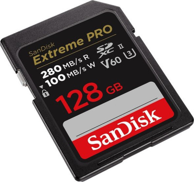 Карта памяти SanDisk Extreme PRO SDXC SDSDXEP-128G-GN4IN 128GB 