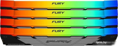 Оперативная память Kingston FURY Renegade RGB 4x8ГБ DDR4 3200 МГц KF432C16RB2AK4/32 
